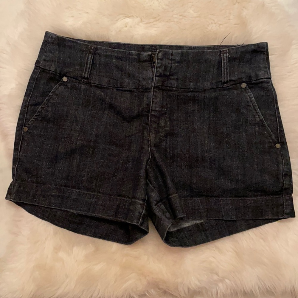 JW Styles JWStyles back denim jean shorts